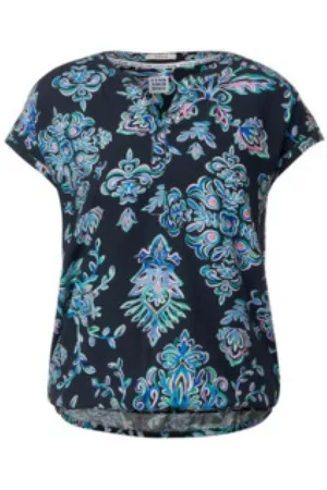 CECIL Dames, Blouses & Shirts, Veelkleurig, Maat: S
