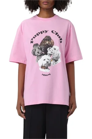 Msgm Dames, Tops, Roze, Maat: L