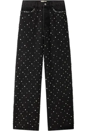 Mes Demoiselles Dames, Jeans, Zwart, Maat: 2XS Denim