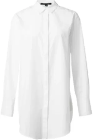 Comma, Dames, Blouses & Shirts, Wit, Maat: M