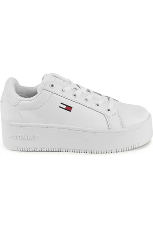 Tommy Hilfiger Dames, Schoenen, Wit, Maat: 37 EU Leer