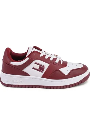 Tommy Hilfiger Dames, Schoenen, Rood, Maat: 37 EU Leer