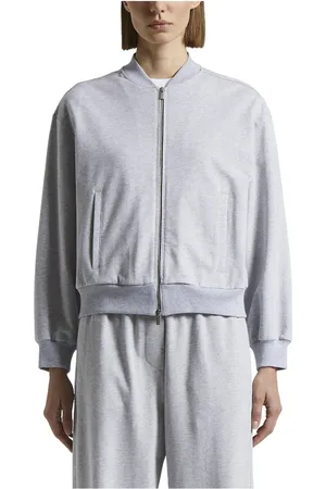 PESERICO SIGN Dames, Sweatshirts & Hoodies, Grijs, Maat: 2XL Katoen