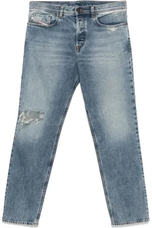 Diesel Heren, Jeans, Blauw, Maat: W29 Katoen