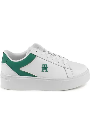 Tommy Hilfiger Dames, Schoenen, Wit, Maat: 37 EU Leer