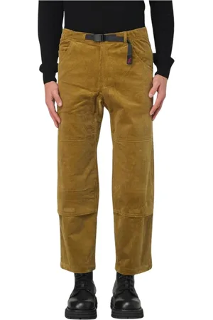 Gramicci Heren, Broeken, Geel, Maat: M Corduroy