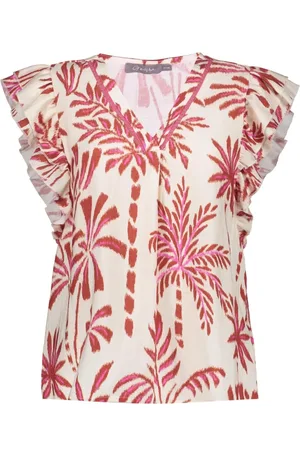 Geisha Dames, Blouses & Shirts, Veelkleurig, Maat: XL