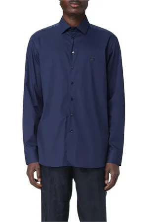 Etro Heren, Overhemden, Blauw, Maat: 5XL Katoen