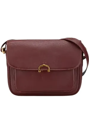 Cartier Dames, Pre-owned, Rood, Maat: ONE Size Leer
