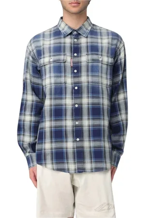 Dsquared2 Heren, Overhemden, Blauw, Maat: M
