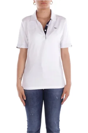 Lacoste Dames, Tops, Wit, Maat: S Katoen