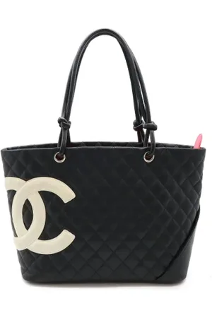 CHANEL Dames, Pre-owned, Zwart, Maat: ONE Size Leer