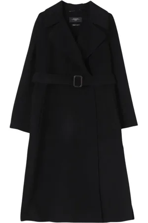 Max Mara Dames, Mantels, Zwart, Maat: 2XS Wol