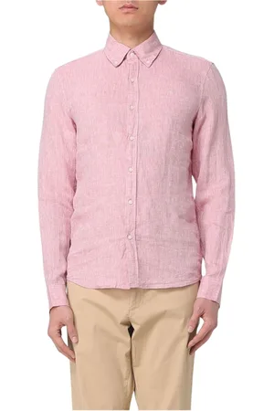 Michael Kors Heren, Overhemden, Roze, Maat: 2XL