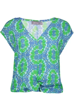 Geisha Dames, Tops, Groen, Maat: XL