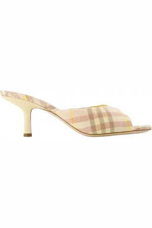 Burberry Dames, Schoenen, Roze, Maat: 40 EU Linnen