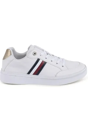 Tommy Hilfiger Dames, Schoenen, Wit, Maat: 39 EU Leer
