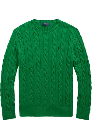 Ralph Lauren Heren, Truien, Groen, Maat: XL Katoen