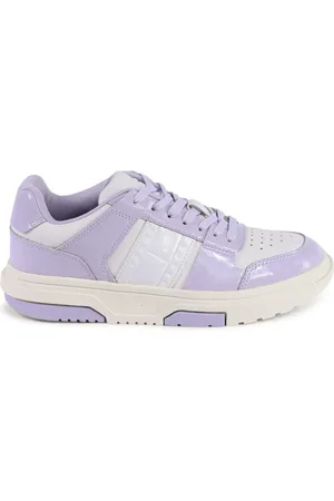 Tommy Hilfiger Dames, Schoenen, Paars, Maat: 39 EU Leer