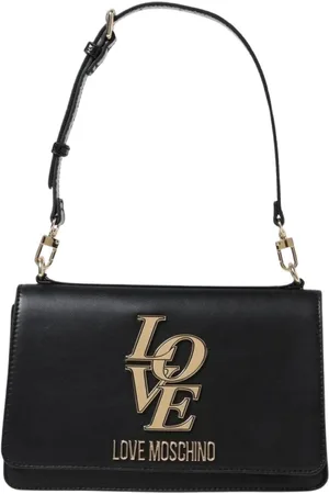 Moschino Dames, Tassen, Zwart, Maat: ONE Size Leer