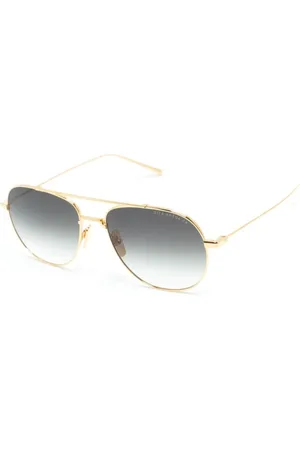 DITA EYEWEAR Unisex, Accessoires, Geel, Maat: 56 MM