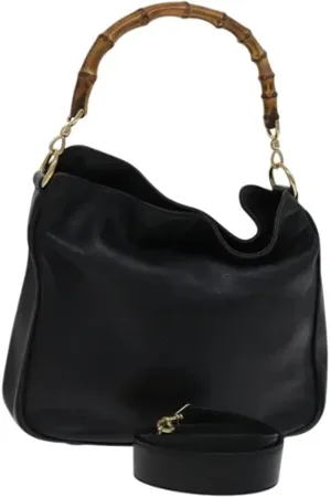 Gucci Dames, Pre-owned, Zwart, Maat: ONE Size Leer
