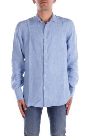MC2 SAINT BARTH Heren, Overhemden, Blauw, Maat: S Denim