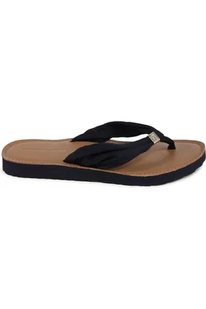 Tommy Hilfiger Dames, Schoenen, Blauw, Maat: 39 EU Katoen