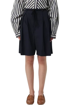 BARENA Dames, Korte broeken, Blauw, Maat: XS Katoen