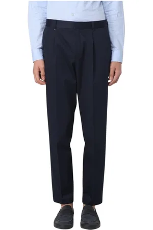 HUGO BOSS Heren, Broeken, Blauw, Maat: XL