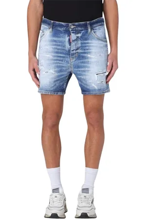 Dsquared2 Heren, Korte broeken, Blauw, Maat: M Denim