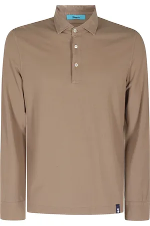 DRUMOHR Heren, Tops, Bruin, Maat: XL Katoen