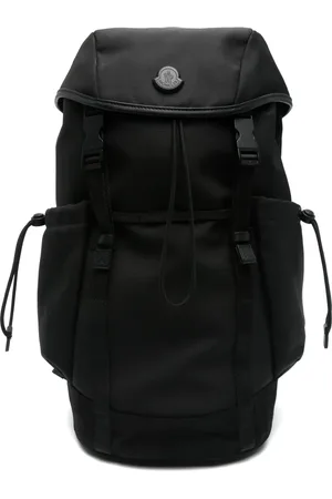 Moncler Heren, Tassen, Zwart, Maat: ONE Size Polyamide