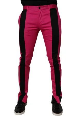 Dolce & Gabbana Heren, Broeken, Roze, Maat: M Katoen
