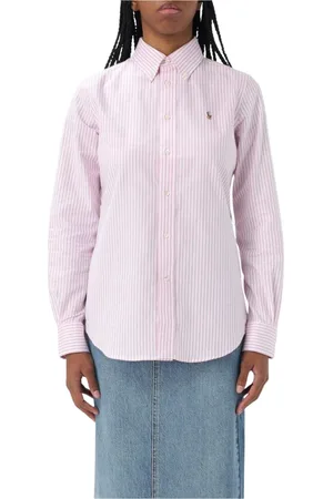 Ralph Lauren Dames, Blouses & Shirts, Roze, Maat: XS Katoen