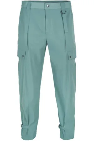 Emporio Armani Heren, Broeken, Groen, Maat: S