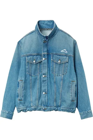 Alexander Wang Dames, Jassen, Blauw, Maat: S Denim