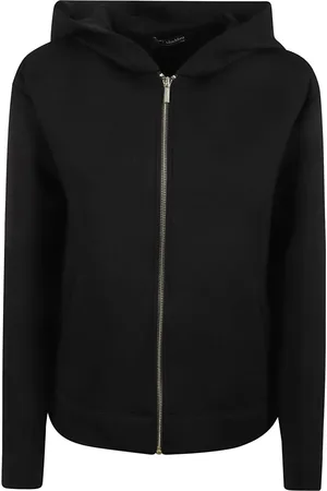 Max Mara Dames, Sweatshirts & Hoodies, Zwart, Maat: L Viscose