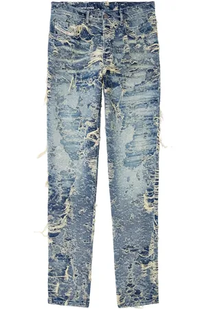Diesel Heren, Jeans, Blauw, Maat: W30 Katoen