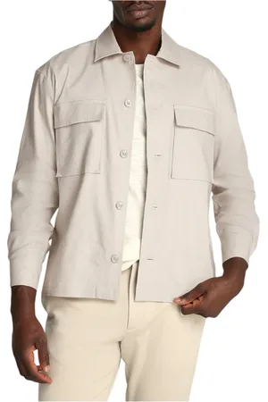 Calvin Klein Heren, Jassen, , Maat: 2XL Linnen