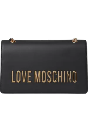 Moschino Dames, Tassen, Zwart, Maat: ONE Size Leer