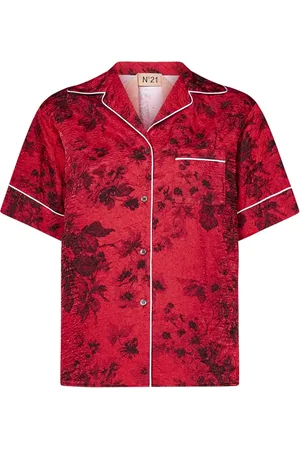 Nº21 Dames, Blouses & Shirts, Veelkleurig, Maat: XL Viscose