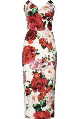 Dolce & Gabbana Dames, Jurken, Veelkleurig, Maat: XS Zijde
