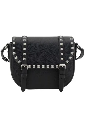 VALENTINO GARAVANI Heren, Tassen, Zwart, Maat: ONE Size Leer