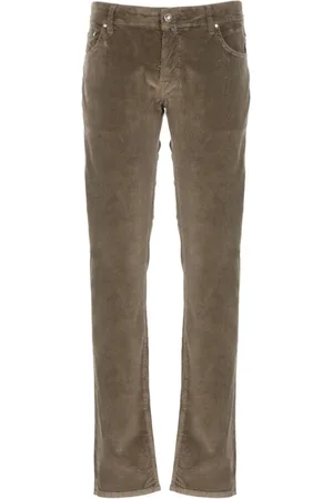 Jacob Cohen Heren, Jeans, Bruin, Maat: W40 Corduroy