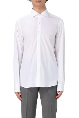 FAY Heren, Overhemden, Wit, Maat: 3XL