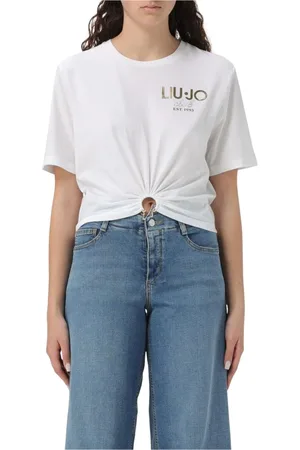 Liu Jo Dames, Tops, Wit, Maat: XS Katoen