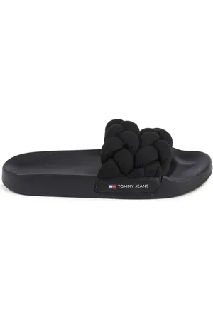 Tommy Hilfiger Dames, Schoenen, Zwart, Maat: 41 EU Poliester