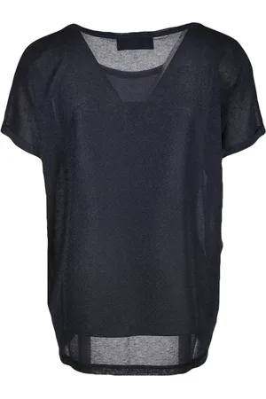 Mos Mosh Dames, Blouses & Shirts, Blauw, Maat: XS