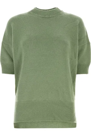 Jil Sander Dames, Truien, Groen, Maat: S Wol